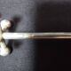 17 porte-couteaux Christofle en métal argenté modèle Atonium