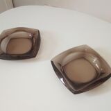 Pair of vintage ashtrays