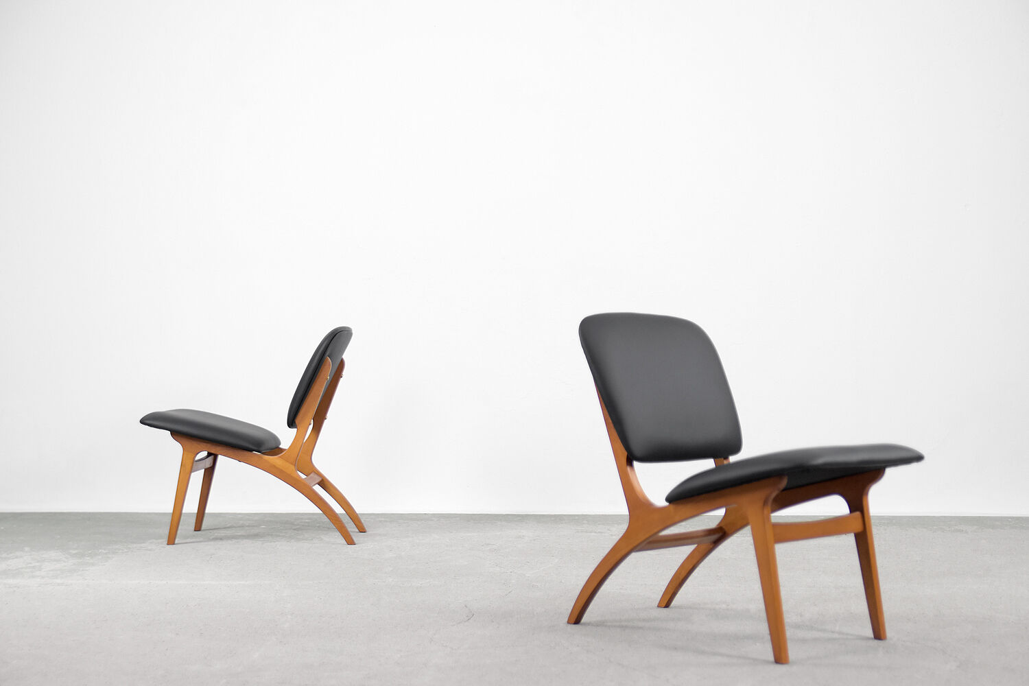 Swedish Jylland armchairs by Jio Möbler, 1953