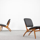 Swedish Jylland armchairs by Jio Möbler, 1953