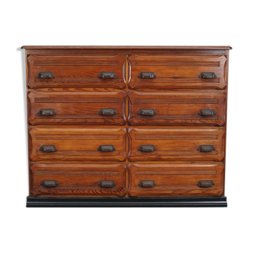 Apothecary Cabinet in pine France 1920s