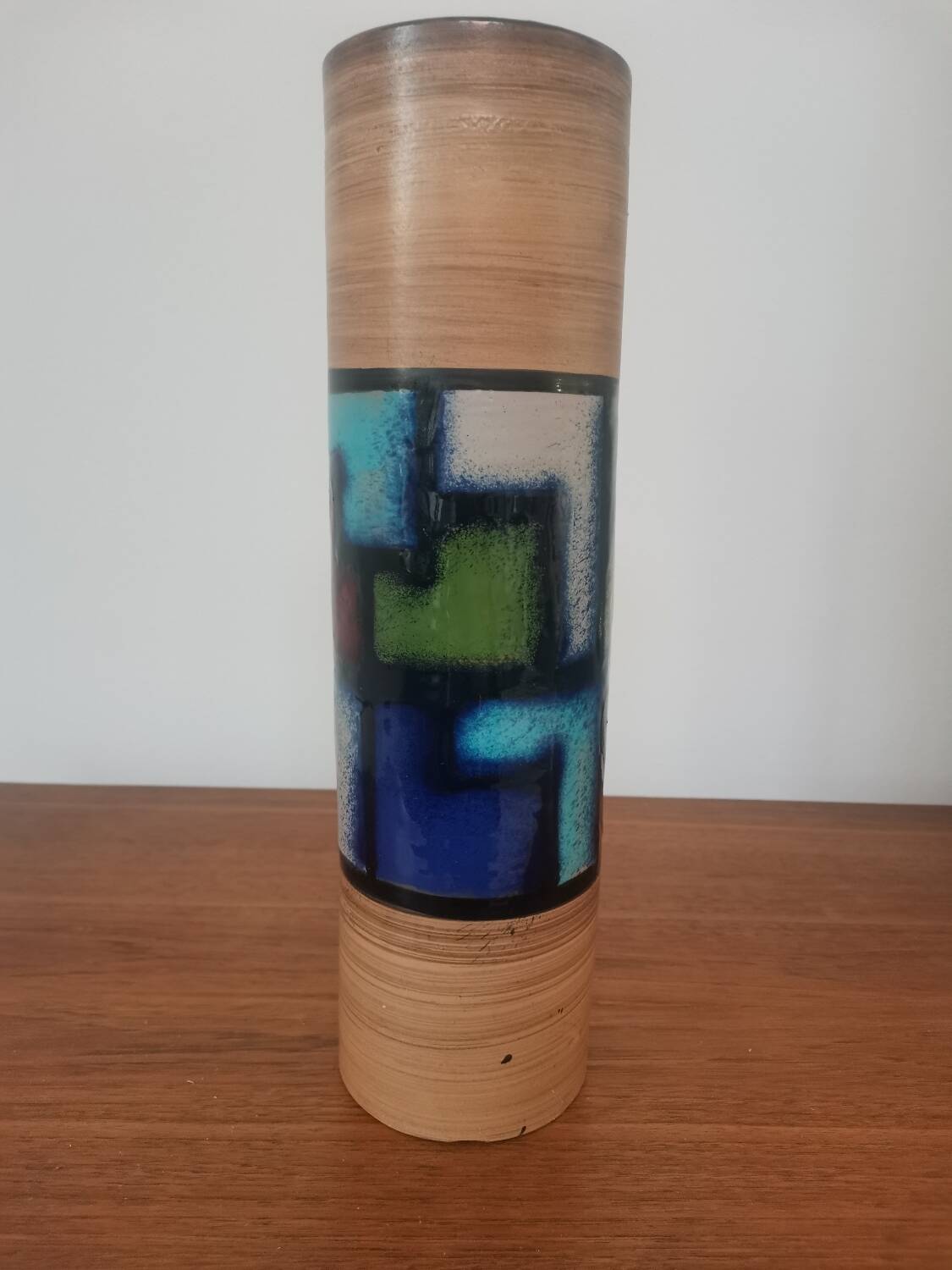 Vase en céramique Bitossi du milieu du siècle par Aldo Londi – Italie, modèle 837597,