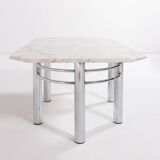 Modern Italian design marble coffee table