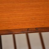 Pair of scandinavian bedside tables in teak
