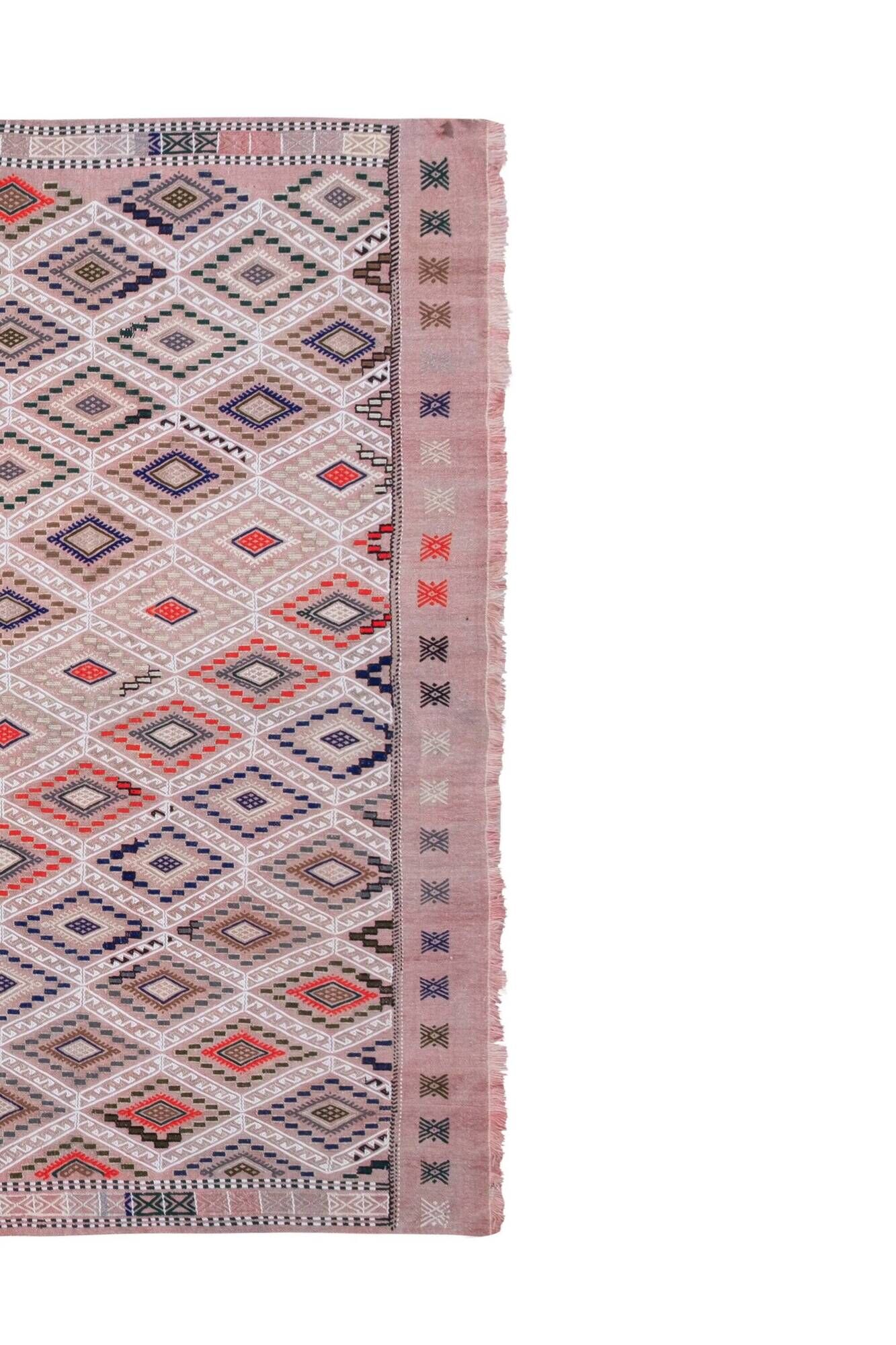 Vintage Turkish kilim, handwoven, 177x292 cm.