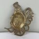 Brass rooster catchall