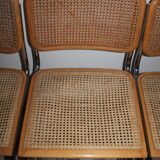 Lot 4 chairs Marcel Breuer Cesca B32