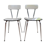 White formica chairs