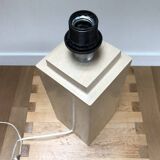 Vintage travertine lamp