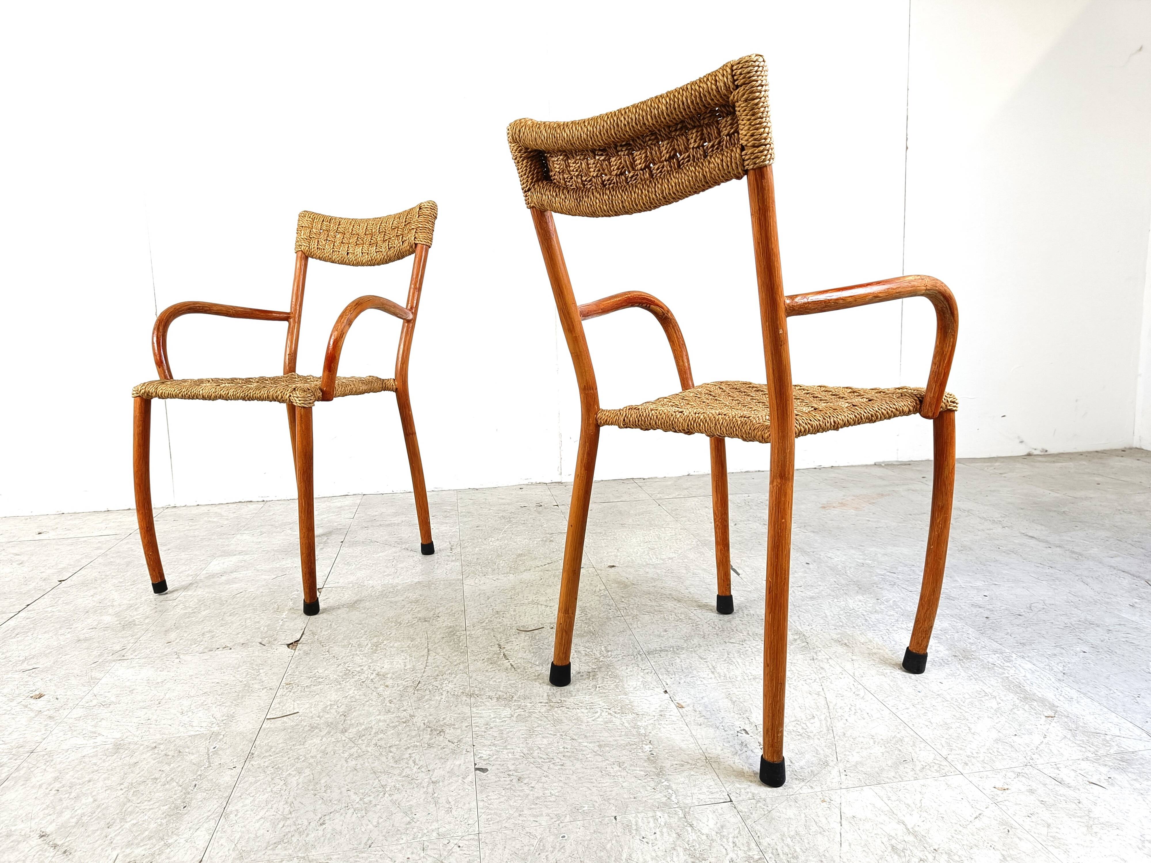 Mid century scandinavian dining chairs, set of 4, 1960s