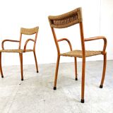 Mid century scandinavian dining chairs, set of 4, 1960s
