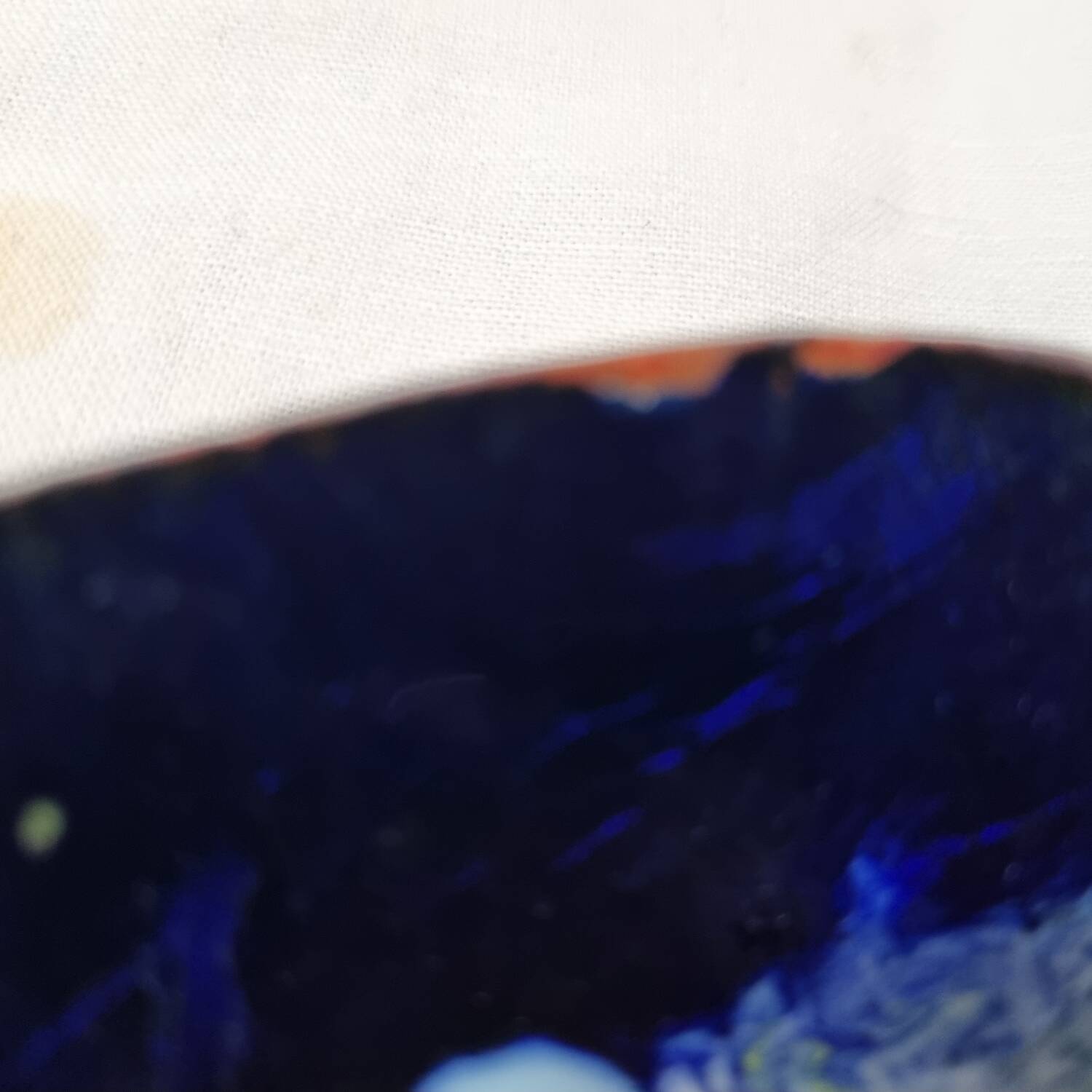 J. Capo enameled pocket emptier or dish from 1950