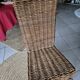Wood and rattan chair