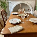 Farmhouse table with drawers