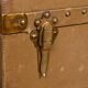 Vintage 20thC Louis Vuitton Car Trunk In Grey Vuittonite Canvas, Paris