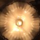 Suspension en opaline vintage