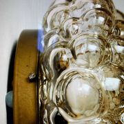 Pair of Bubble-Helana Tynell wall lights or ceiling lights from the 1970s.
