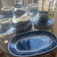 Villeroy & Boch "blue castle" breakfast service