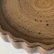 Ceramic pie dish (turned stoneware) France 1960