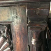 Armoire du Rajasthan teck sculpté