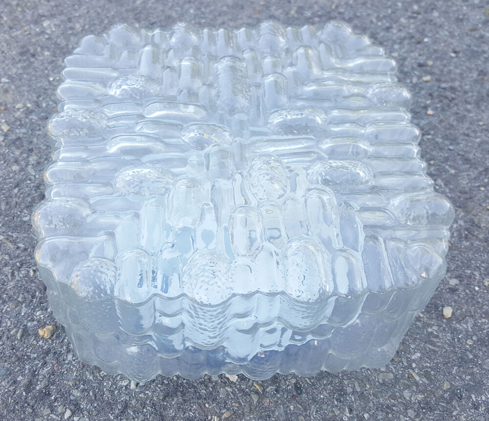 Vintage glass ceiling from the 70s