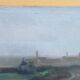 Oil painting on canvas view of Florence San Frediano early 1900