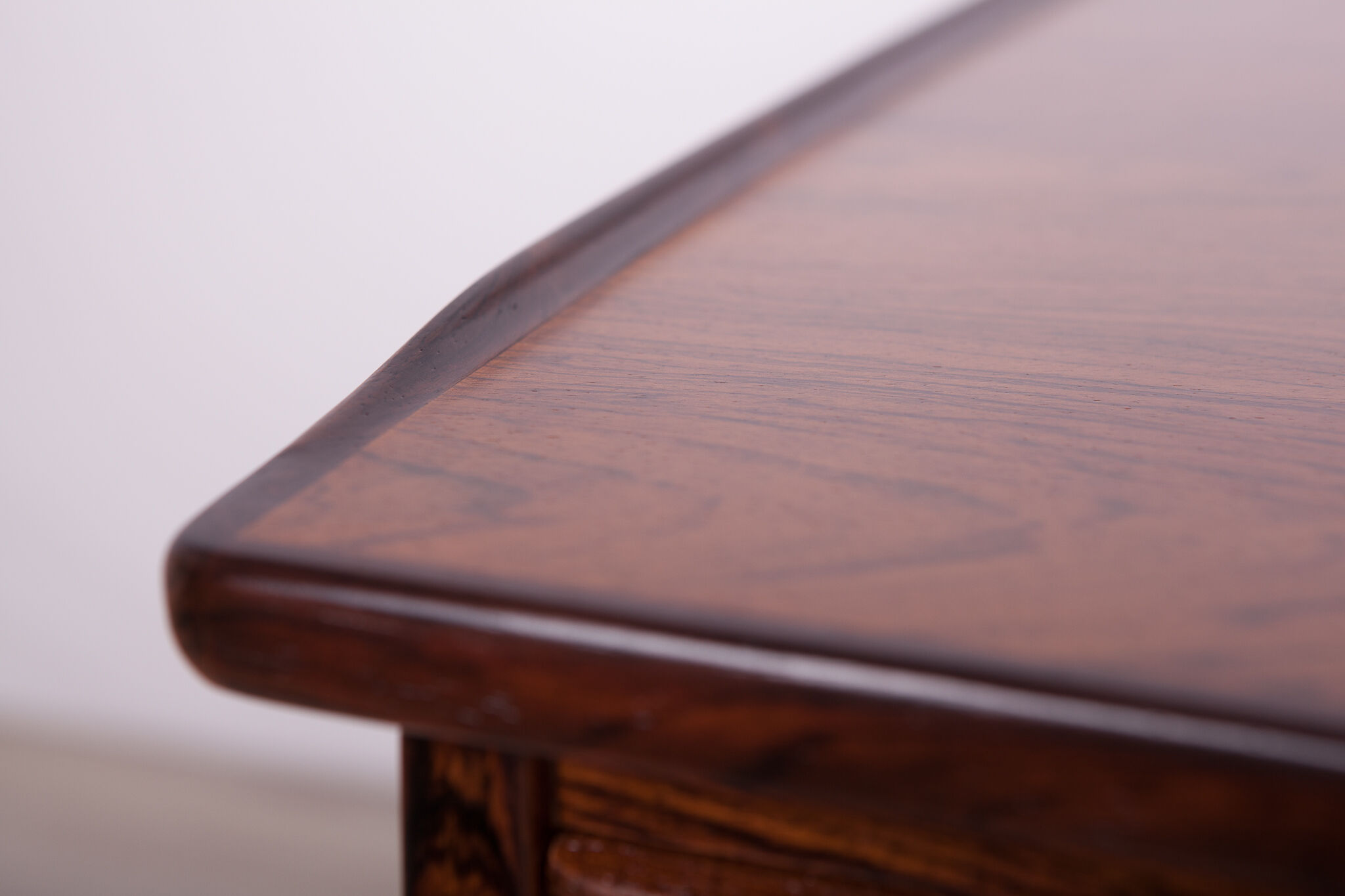 Mid Century Boomerang Rosewood Desk by Peter Løvig Nielsen, 1970s