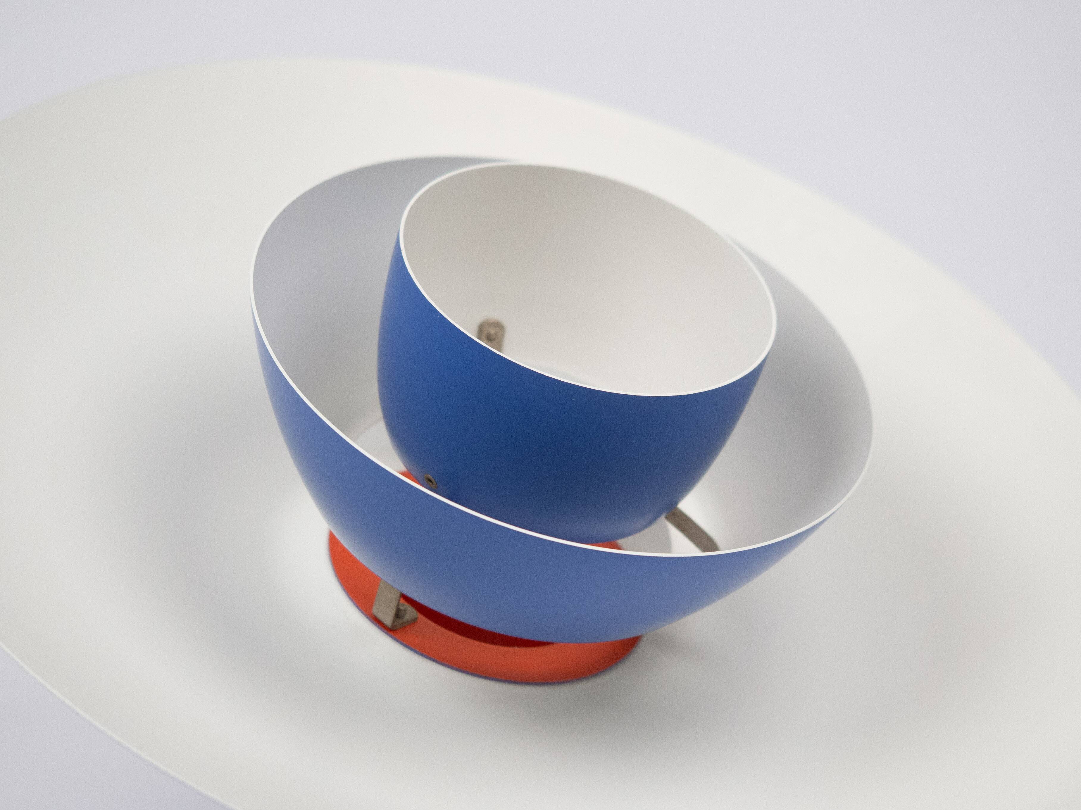 Danish vintage pendant lamp PH 4/3 by Poul Henningsen, Louis Poulsen, 1966