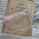 Duralex Lesieur vintage molded glass butter dish