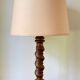 Charles Dudouyt vintage country style lamp