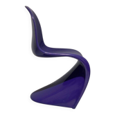 Chaise Panton vintage en violet par Verner Panton pour Bayer, années 1960.