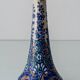 Antique Art Deco Gouda Pottery Table Lamp, c. 1910-35, New Ochre Linen Shade