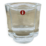 Scandinavian clover glass iittala candle holder