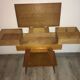 Chevet vintage scandinave travailleuse pieds compas