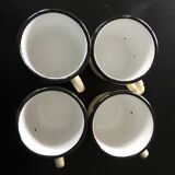 Enamel cups