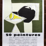 Poster Exhibition 50 paintings Gallery Five March 1962