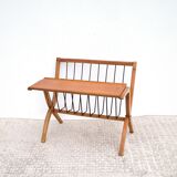 Magazine holder end of sofa 1950
