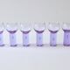6 Chameleon Aperitif Glasses Sergio Asti, Arnolfo Di Cambio, Italy 1970