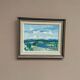 Original Swedish Oil on Canvas Landscape by Evald Hedenström (1909-1997) - Signed - Vintage Framed