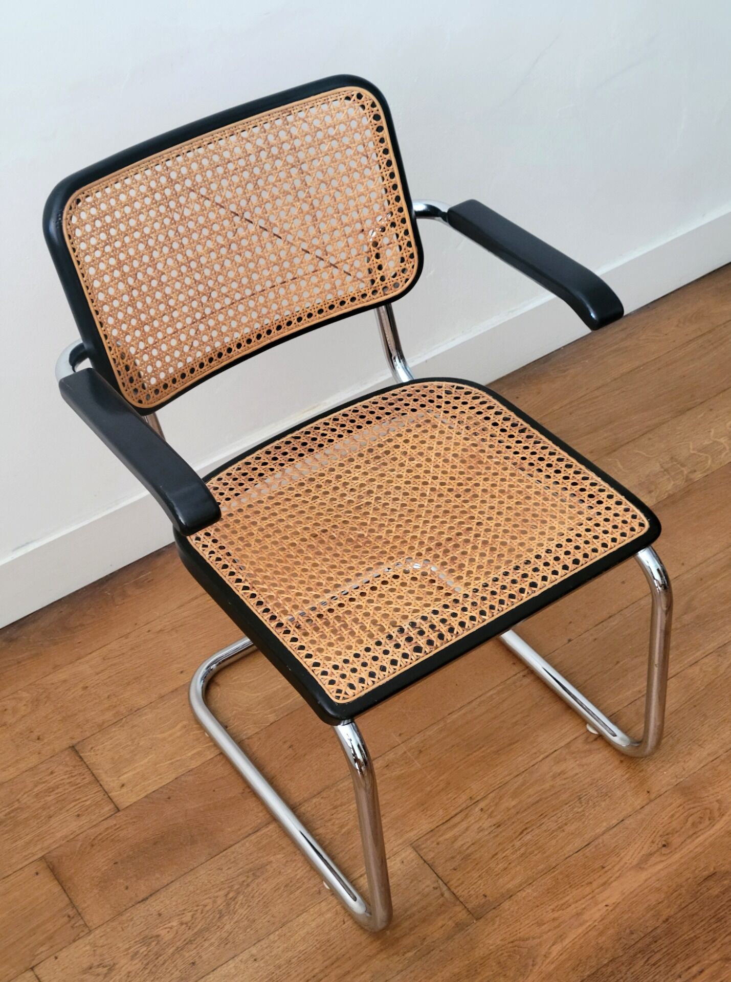Ensemble de 6 chaises Thonet S64, Marcel Breuer, Thonet Allemagne, 1992