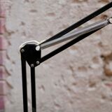 Black twist articulated lamp