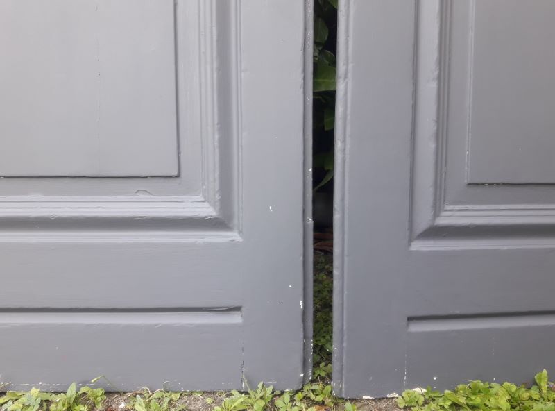 Pair of doors 242,5x116 of antique closet