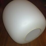 White opaline hanging lamp