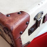 Valise bois et cuir ancienne