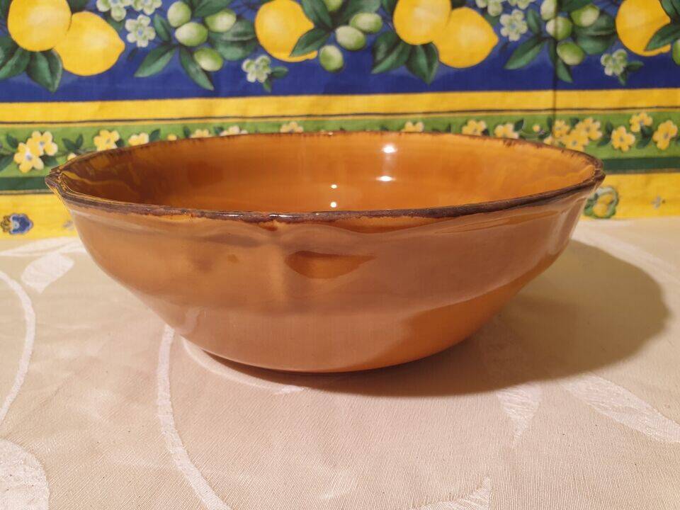 Ceramic salad bowl Les Faïences Haute Provence