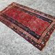 Vintage Persian Luri rug wool from the 1950s