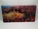 Antique lacquered wooden panel "The Temple of Angkor" 1920