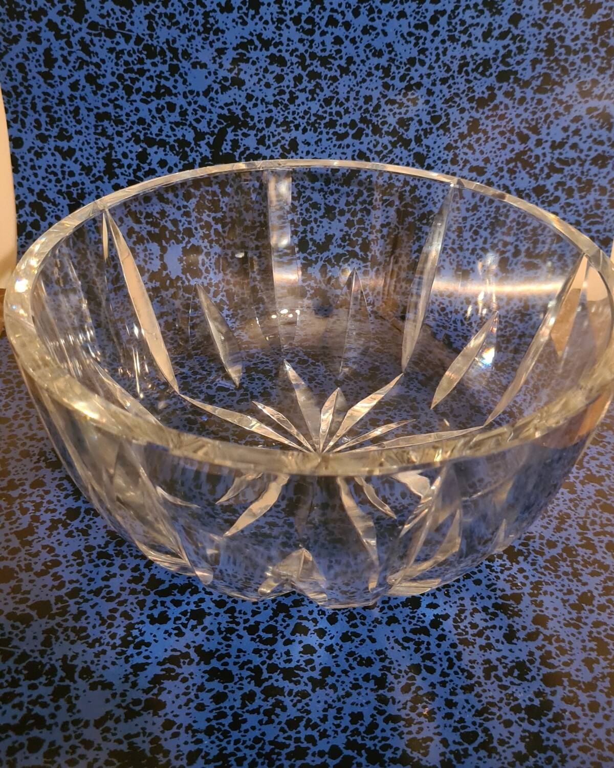 SAINT LOUIS, Large crystal salad bowl
