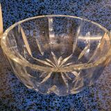 SAINT LOUIS, Large crystal salad bowl