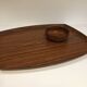 tray and cup by Capellio Italy vintage
